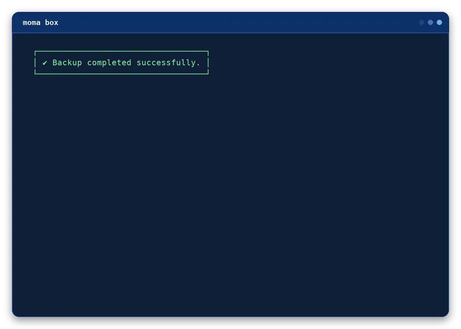 box output, example 2 of 4