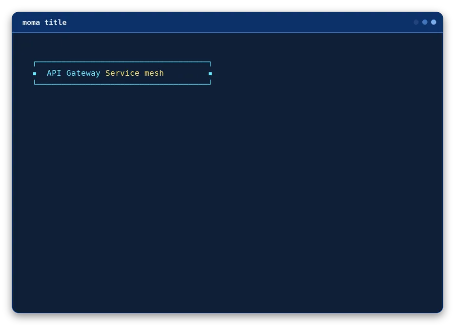 title output, example 2 of 4