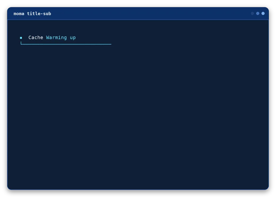 title-sub output, example 2 of 4