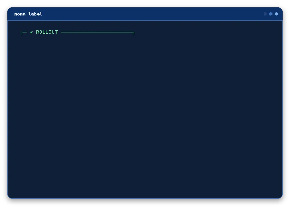 label output, example 3 of 5