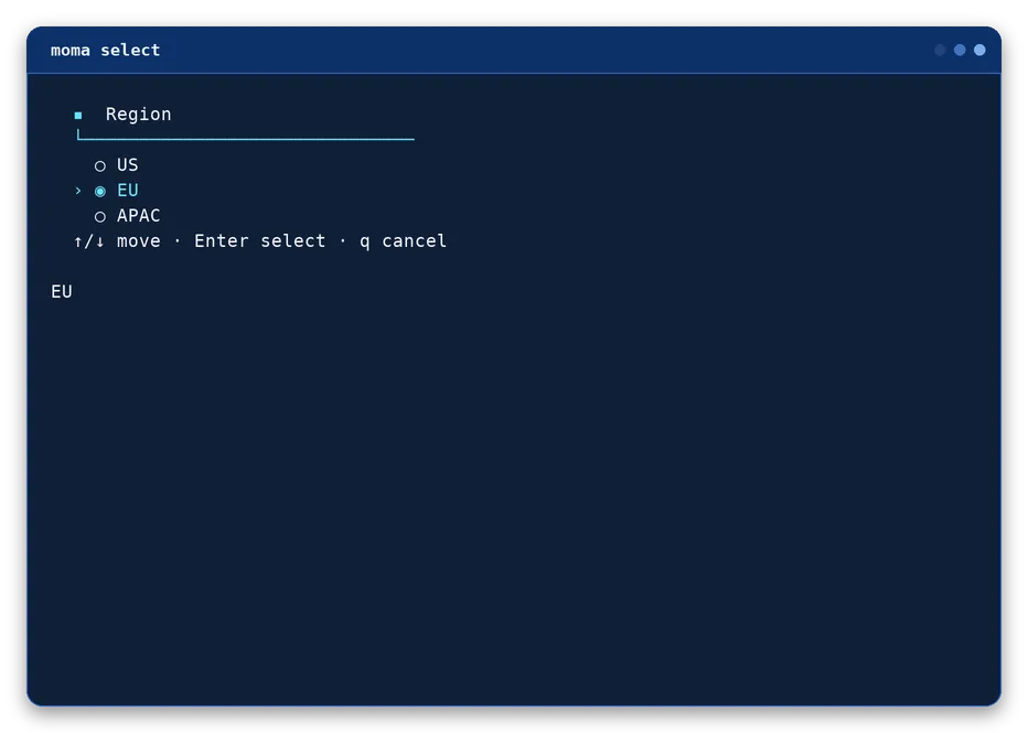 select output, example 3 of 4