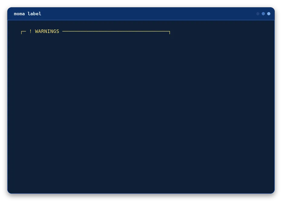 label output, example 4 of 5