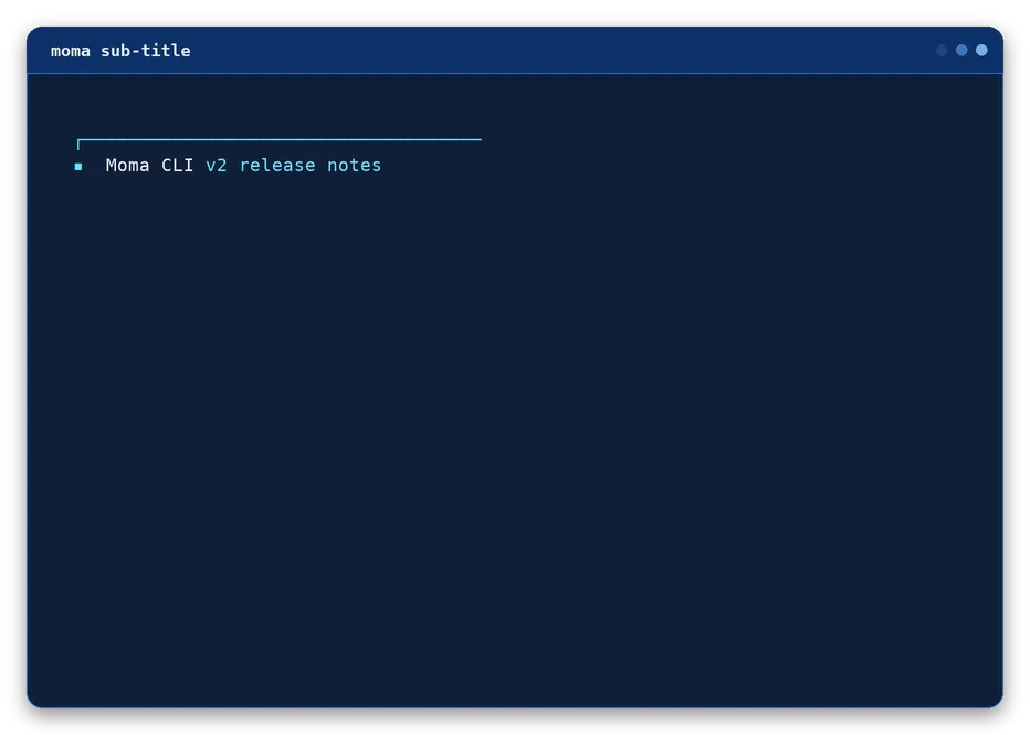 sub-title output, example 4 of 4
