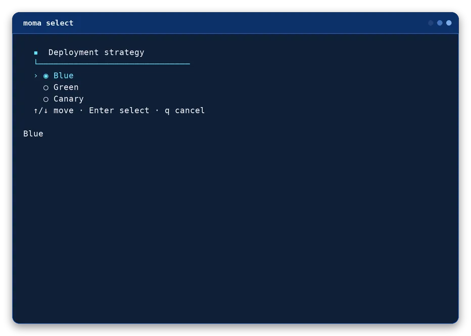 select output, example 4 of 4