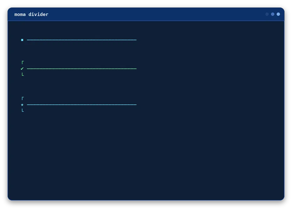 divider output, example 1 of 4